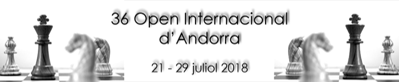 36. Open Internacional de Andorra 2018