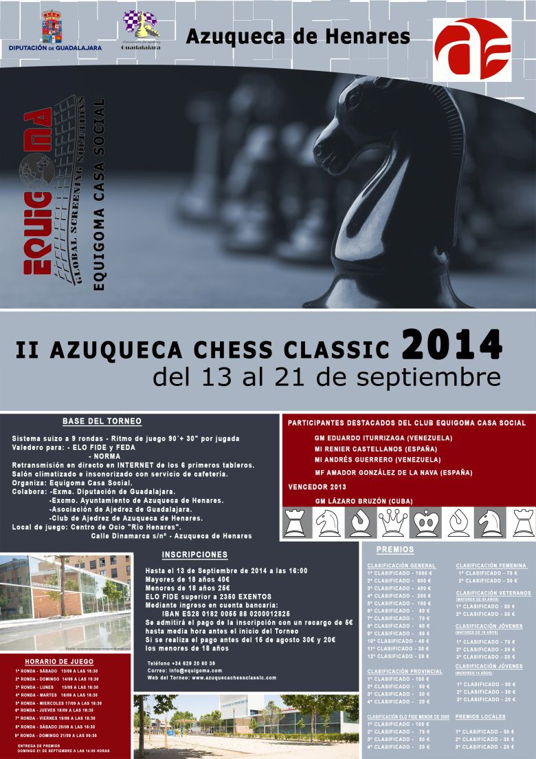 2. Azuqueca Chess Classic 2014
